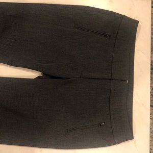 Black With White Accent Pants